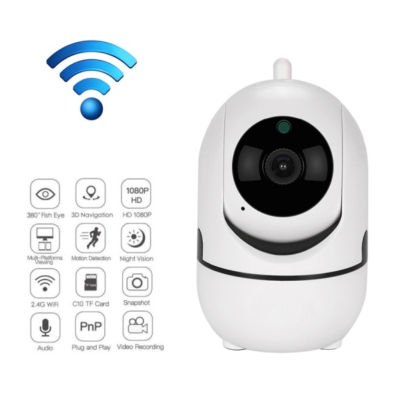Otočná 360° WiFi IP Kamera s mikrofónom 2Mpx