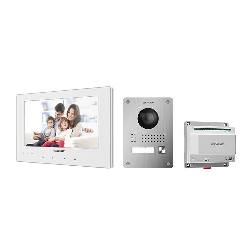 Hikvision DS-KIS701-W-D(O-STD) - sada videointercom