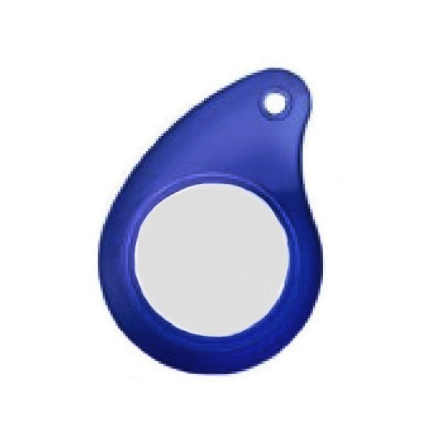 RFID kľúčenka z ABS 125kHz modrá